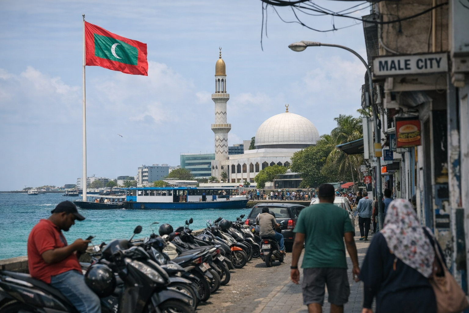 Malé: Entdecken Sie das pulsierende Herz der Malediven!