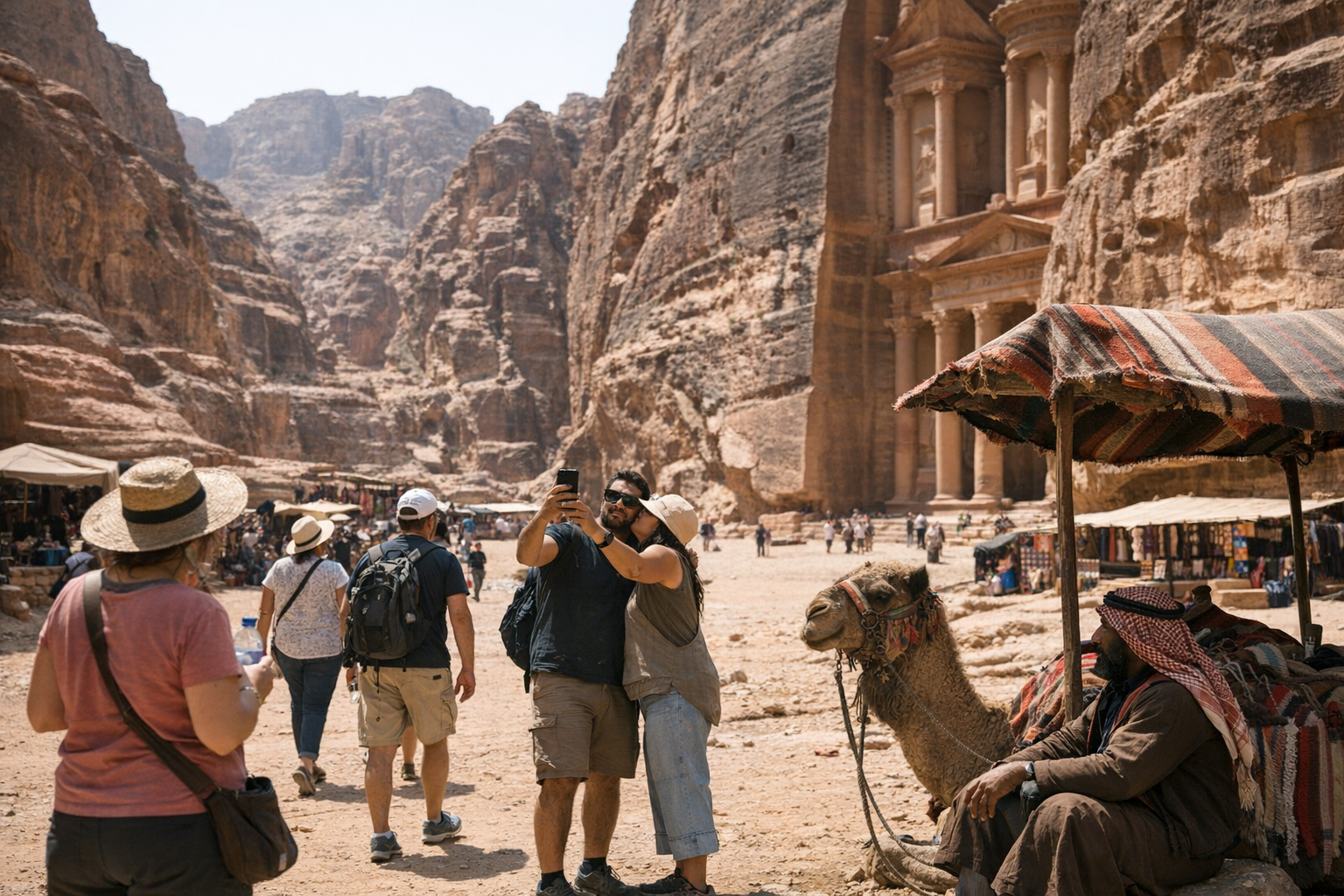 Beste Reisezeit für Petra