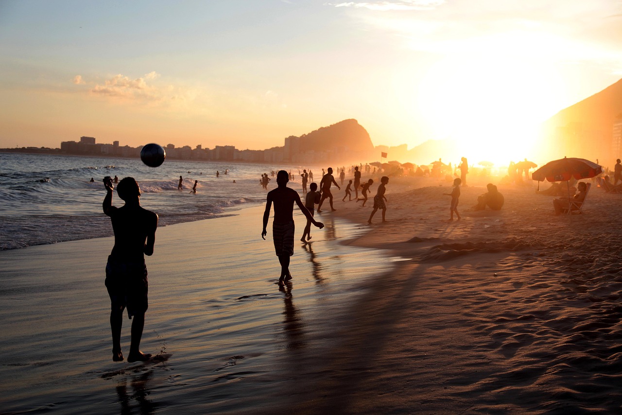 Die Strände von Copacabana und Ipanema