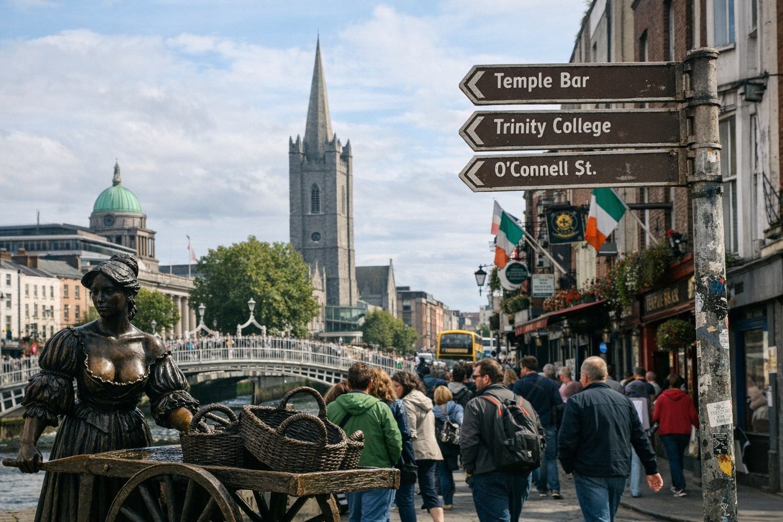 Dublin entdecken: Ein unvergessliches Abenteuer zwischen Geschichte und Genuss!