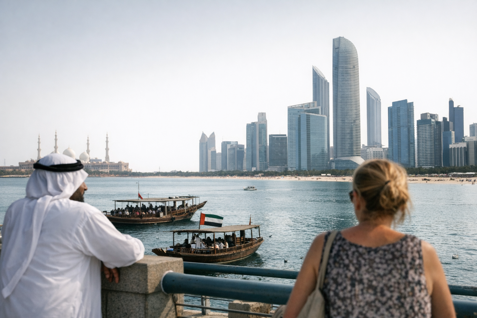 Abu Dhabi: Entdecken Sie das glitzernde Herz der Emirate voller Kontraste!