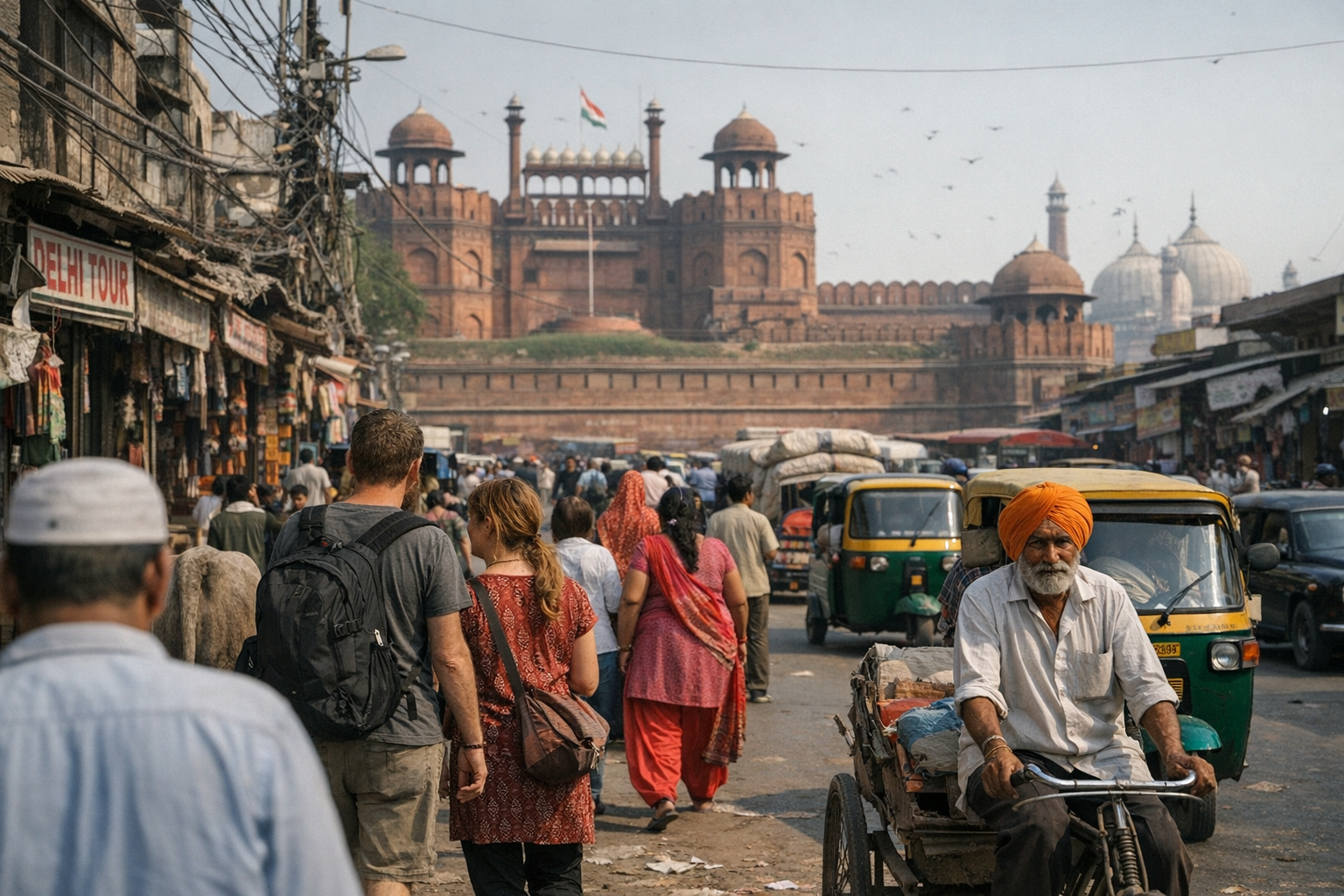 Delhi: Entdecken Sie das pulsierende Herz Indiens voller Geschichte und Genuss!
